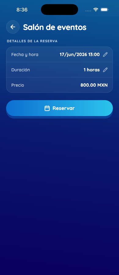 Reservaciones
